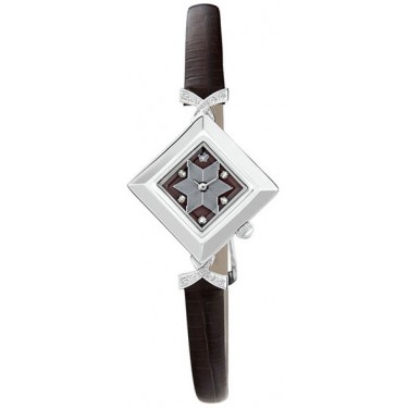 Женские серебряные наручные часы Platinor 43906.728
