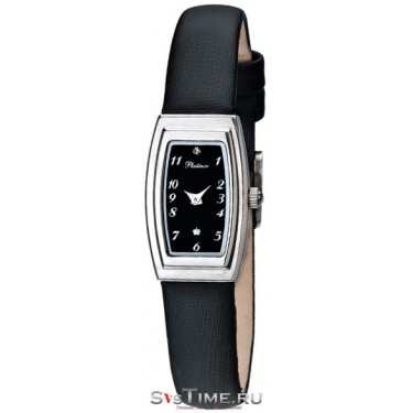 Женские серебряные наручные часы Platinor 45000.505