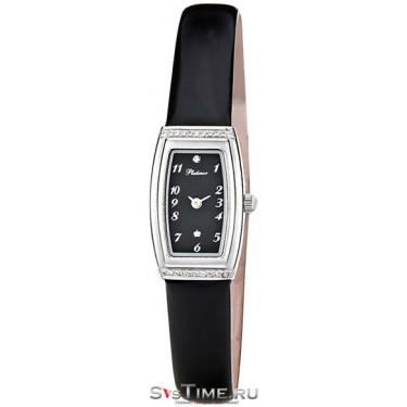 Женские серебряные наручные часы Platinor 45006.505
