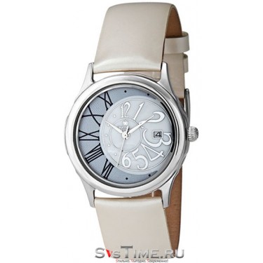 Женские серебряные наручные часы Platinor 46200.233