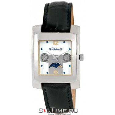 Женские серебряные наручные часы Platinor 47500.126