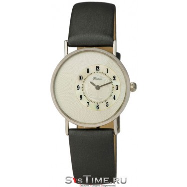 Женские серебряные наручные часы Platinor 54500-1.207
