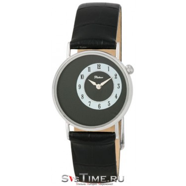 Женские серебряные наручные часы Platinor 54500-4.507