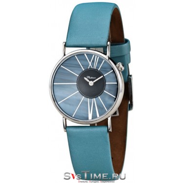 Женские серебряные наручные часы Platinor 54500-4.632