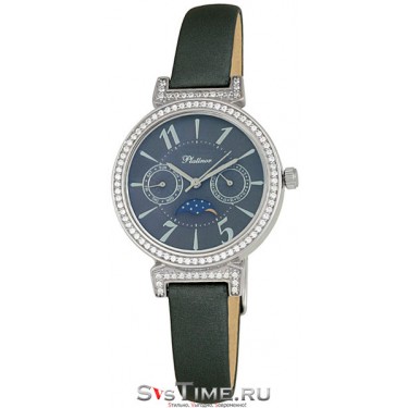 Женские серебряные наручные часы Platinor 54806-2.812