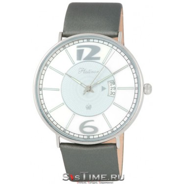 Женские серебряные наручные часы Platinor 56700.113