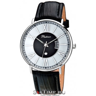 Женские серебряные наручные часы Platinor 56700.218