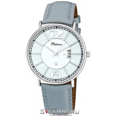 Женские серебряные наручные часы Platinor 56700.225