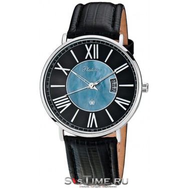Женские серебряные наручные часы Platinor 56700.517