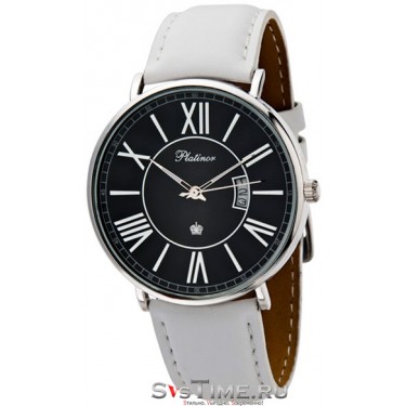 Женские серебряные наручные часы Platinor 56700.520