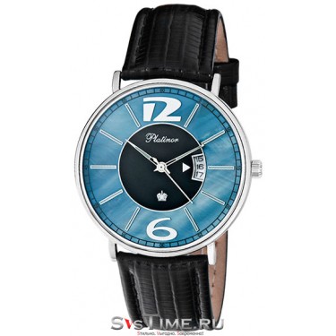 Женские серебряные наручные часы Platinor 56700.608