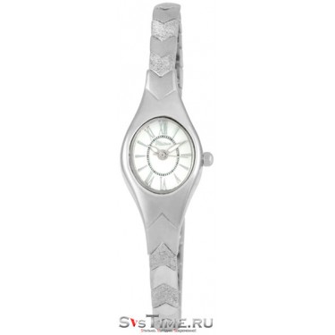 Женские серебряные наручные часы Platinor 70600-1.117