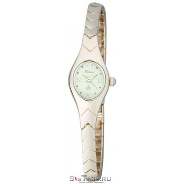 Женские серебряные наручные часы Platinor 70600.316