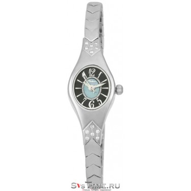 Женские серебряные наручные часы Platinor 70606.507