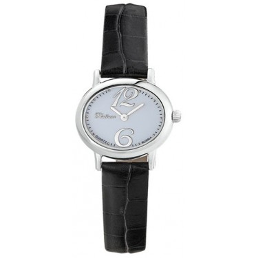 Женские серебряные наручные часы Platinor 74100.206