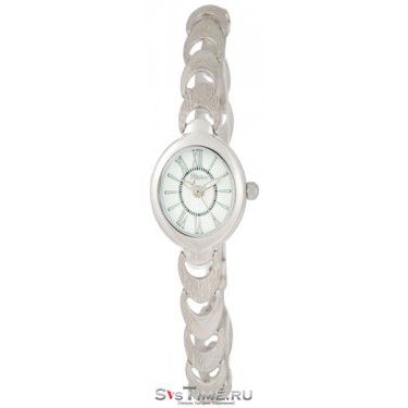 Женские серебряные наручные часы Platinor 78100-2.117