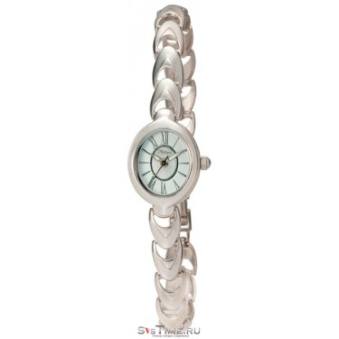 Женские серебряные наручные часы Platinor 78100.317