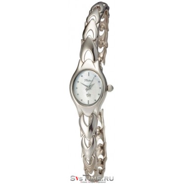 Женские серебряные наручные часы Platinor 78200.301