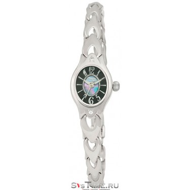 Женские серебряные наручные часы Platinor 78206.507