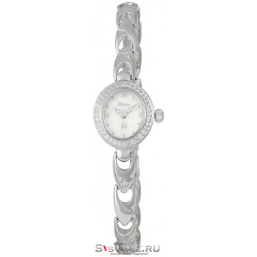 Женские серебряные наручные часы Platinor 78306.306