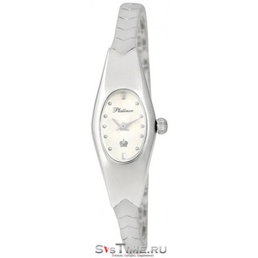 Женские серебряные наручные часы Platinor 78500.101