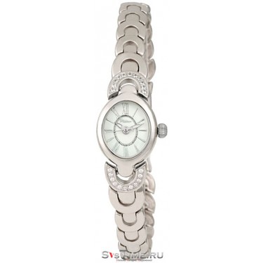 Женские серебряные наручные часы Platinor 78706.220