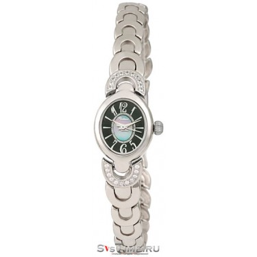 Женские серебряные наручные часы Platinor 78706.510