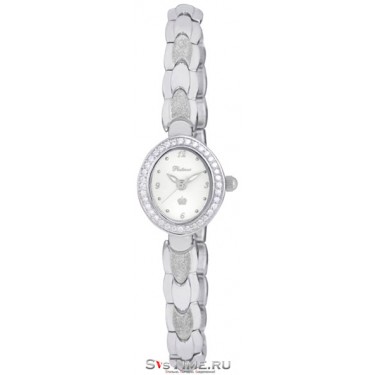 Женские серебряные наручные часы Platinor 78806-1.106