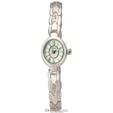 Женские серебряные наручные часы Platinor 78806.320