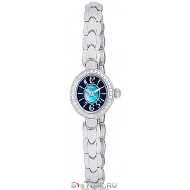 Женские серебряные наручные часы Platinor 78806.510