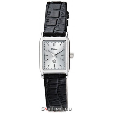 Женские серебряные наручные часы Platinor 90700.203