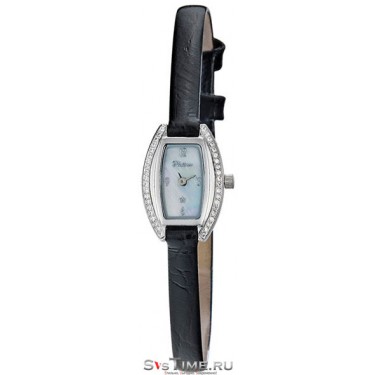 Женские серебряные наручные часы Platinor 91106.306