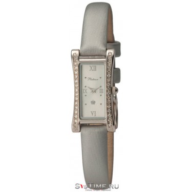 Женские серебряные наручные часы Platinor 91706.316