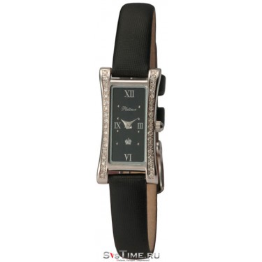 Женские серебряные наручные часы Platinor 91706.516