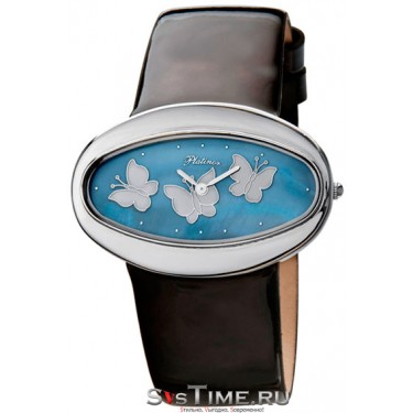Женские серебряные наручные часы Platinor 92600.655