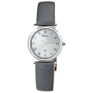 Женские серебряные наручные часы Platinor 93200.215