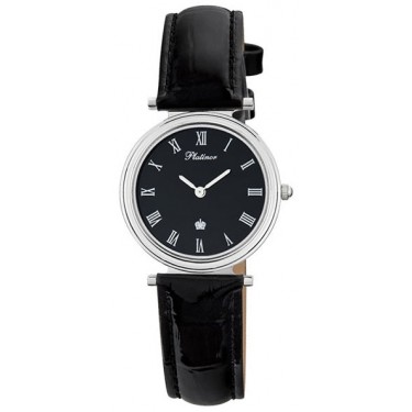 Женские серебряные наручные часы Platinor 93200.515