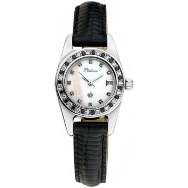Женские серебряные наручные часы Platinor 93406.301