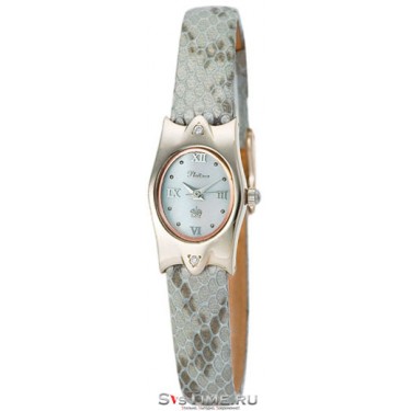 Женские серебряные наручные часы Platinor 95506.316