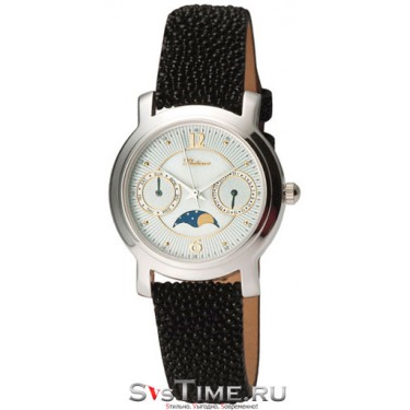 Женские серебряные наручные часы Platinor 97200.213