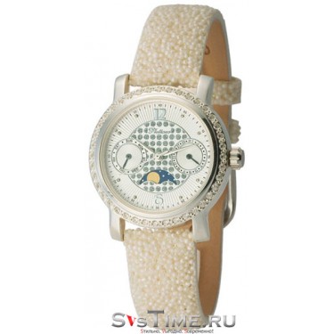 Женские серебряные наручные часы Platinor 97206.209