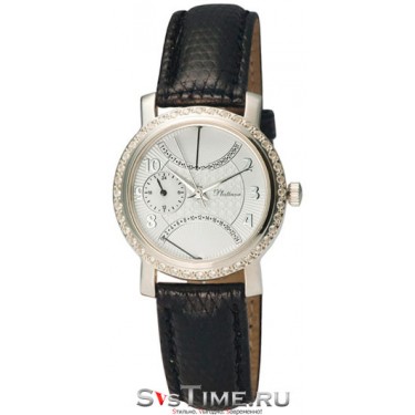 Женские серебряные наручные часы Platinor 97306.232