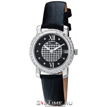 Женские серебряные наручные часы Platinor 97406.519