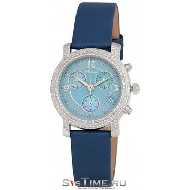 Женские серебряные наручные часы Platinor 97506.613
