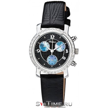 Женские серебряные наручные часы Platinor 97506A.513