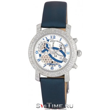 Женские серебряные наручные часы Platinor 97606.833