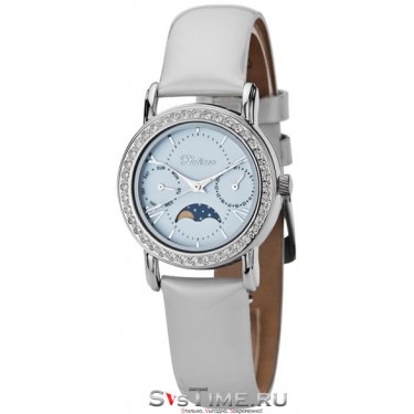 Женские серебряные наручные часы Platinor 97706.116