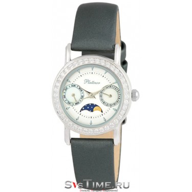 Женские серебряные наручные часы Platinor 97706.301