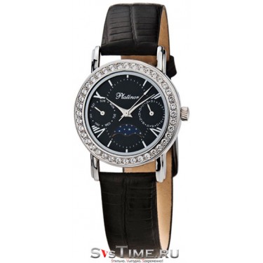 Женские серебряные наручные часы Platinor 97706.516