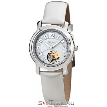 Женские серебряные наручные часы Platinor 97900.214